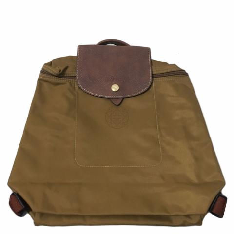 Longchamp le pliage backpack on sale khaki